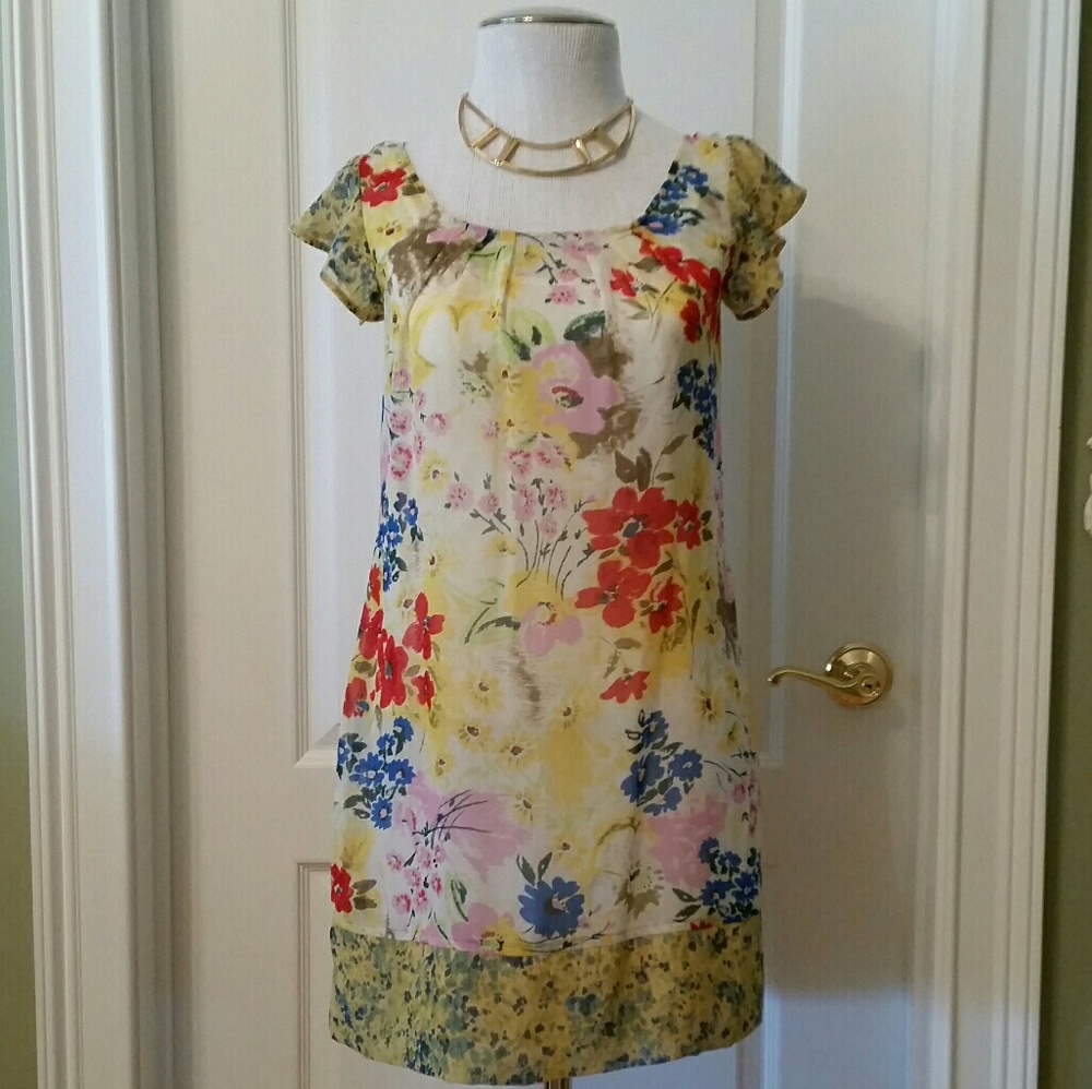 Feminine floral dress
